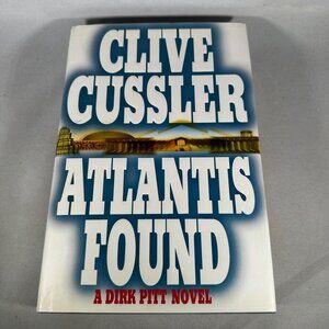 Atlantis Found by Clive Cussler Hardcover Book 1999 Putnam Publishing